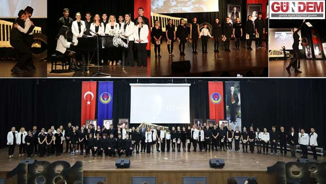 TED Edirne Koleji öğrencileri Ulu Önder'in yaşamını sahneledi