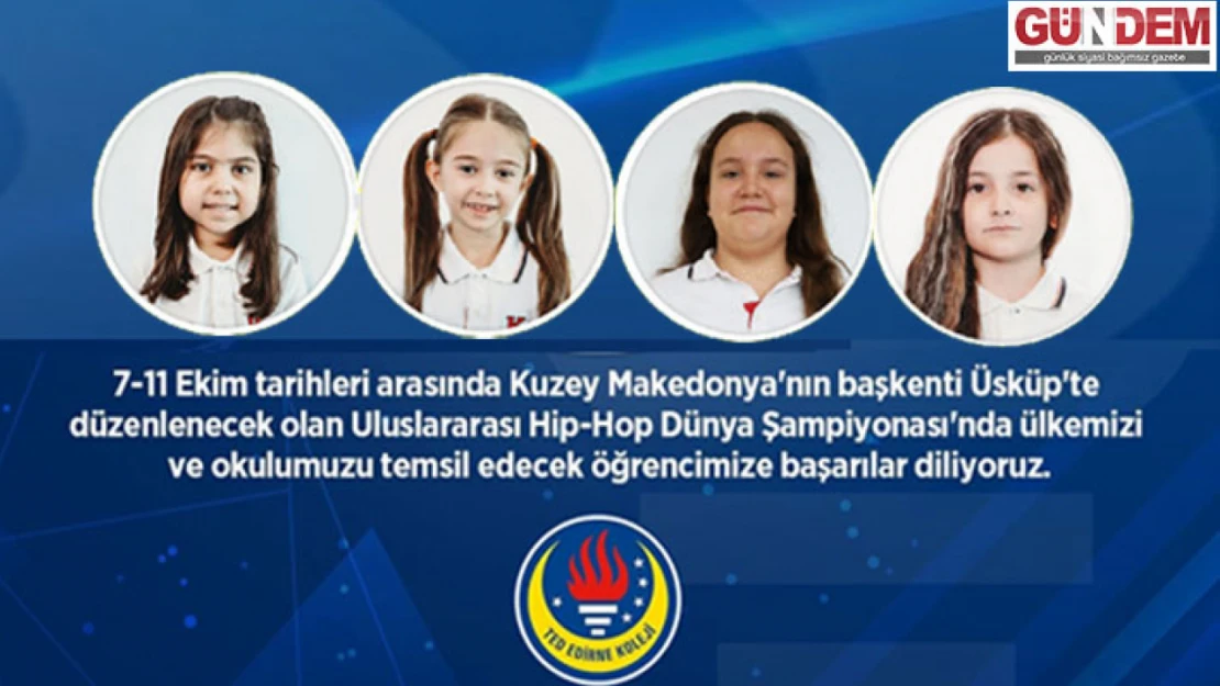 TED'li Öğrenciler Hip-Hop şampiyonasında katılacak