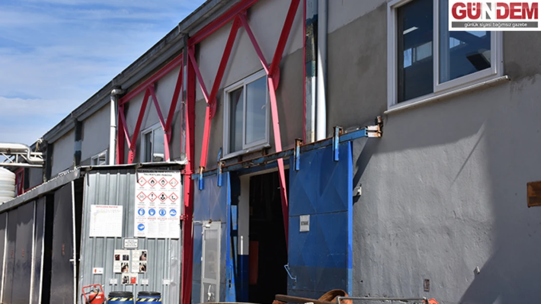 Tekirdağ'da bir fabrika 'hibrit güçlendirme tekniği' ile depreme dayanıklı hale getirildi