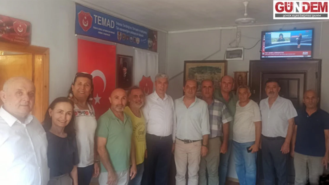 TEMAD Genel Başkanı'ndan TEMAD Edirne İl Başkanlığına ziyaret