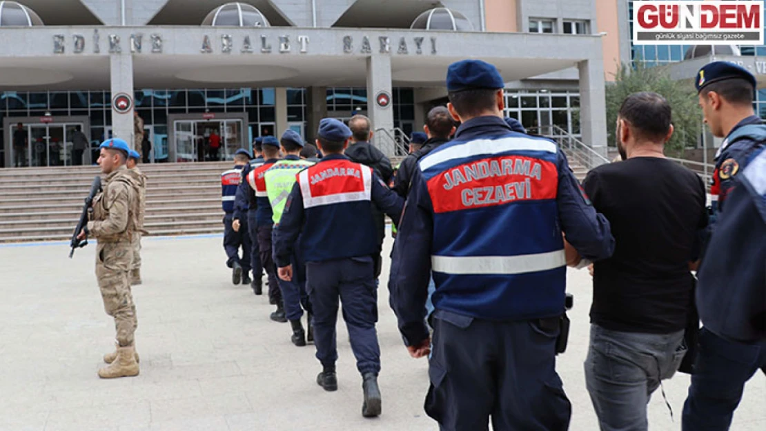 Terör örgütü mensupları Yunanistan'a geçmeye çalışırken yakalandı