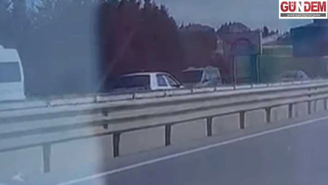 Ters yönde seyreden sürücünün ehliyetine el konuldu