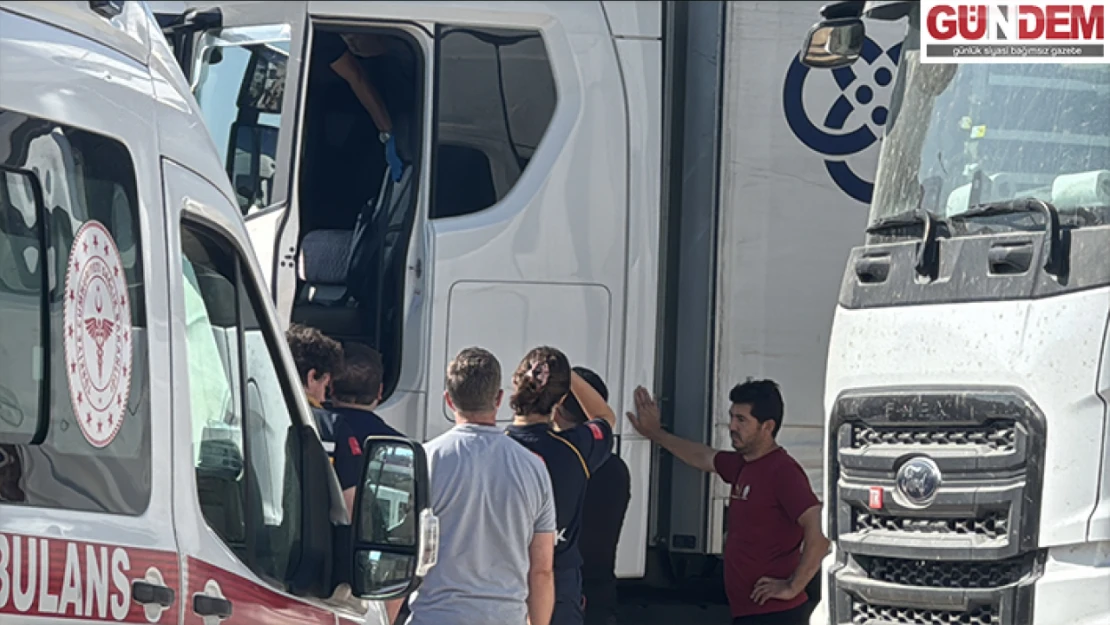 Tır sürücüsü aracında ölü bulundu