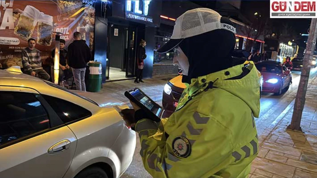 Trafik kurallarını ihlal eden 19 sürücüye ceza uygulandı