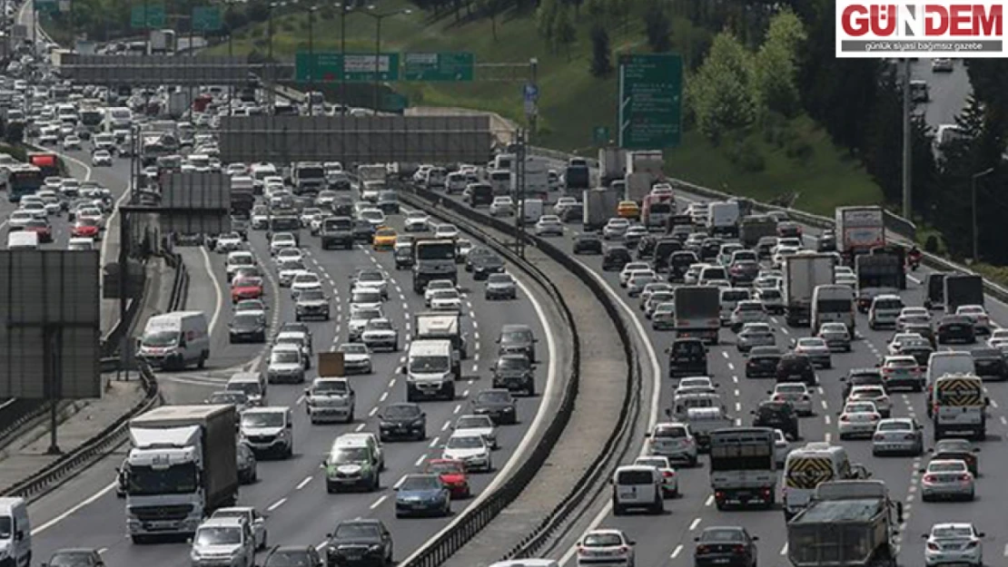 Trakya'da trafiğe kayıtlı araç sayısı 615 bin 511 oldu