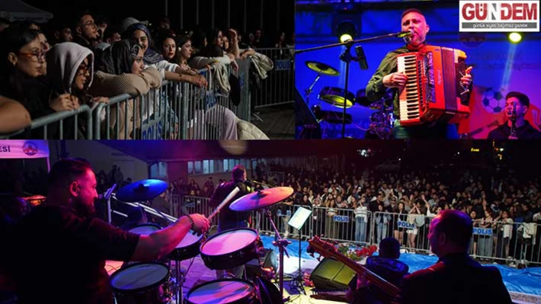Trakya Üniversitesi'nde müzik dolu gece