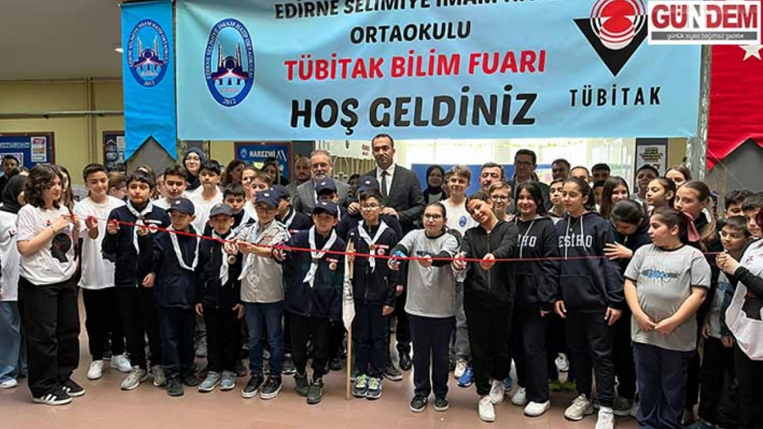 TÜBİTAK Bilim Fuarı sergisi açıldı