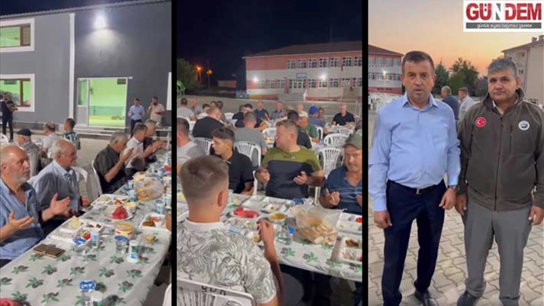 Tunca Avcılık ve İhtisas Derneği'nden Birlik ve Dayanışma Yemeği