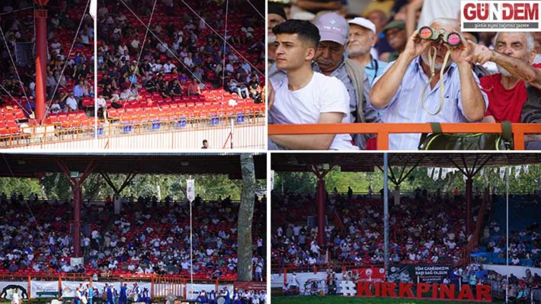 Türkiye'nin dört bir yanından gelen güreşseverler, Kırkpınar heyecanını yaşıyor