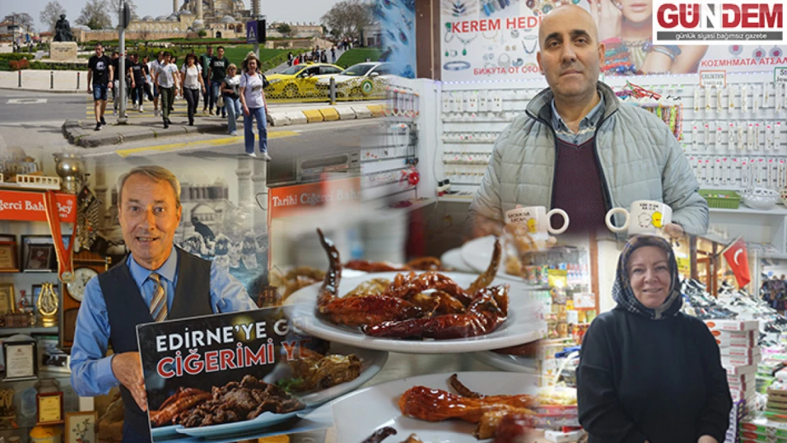 Türkiye'nin önemli turizm merkezlerinden olan Edirne'de Ramazan yoğunluğu yaşanıyor