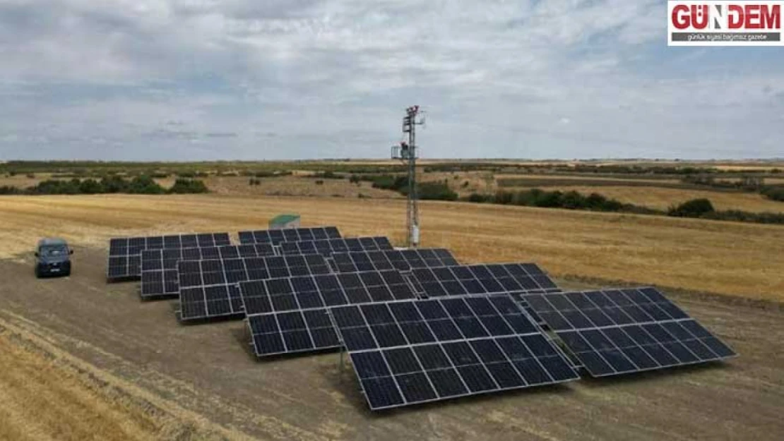 Türkobası köyüne güneş enerji sistemi kuruluyor