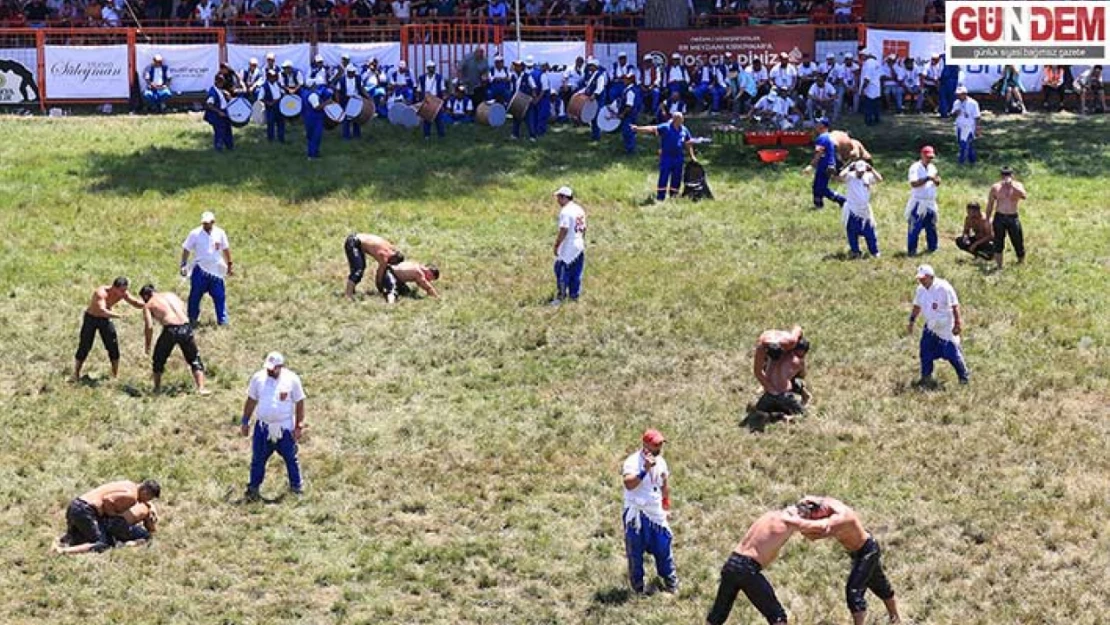 Üçüncü Tura Yükselen Başpehlivanlar Belli Oldu