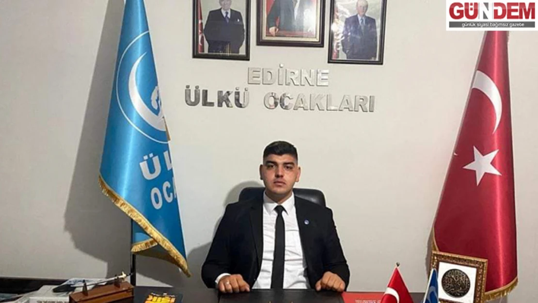 Ülkü Ocakları İl Başkanı Şahinbaş, seçimleri değerlendirdi