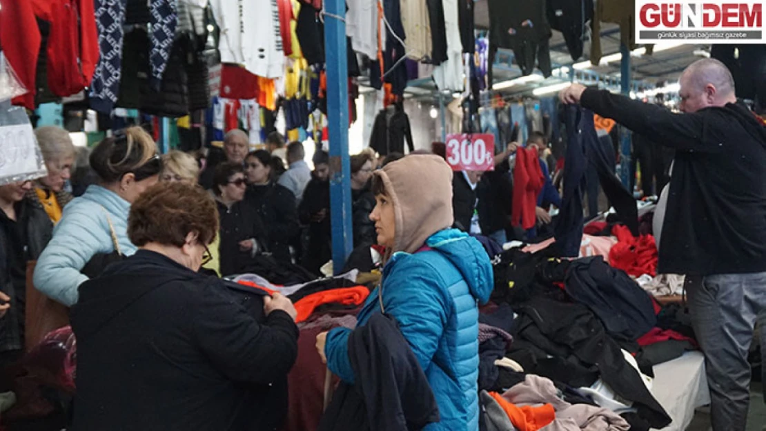 Ulus Pazarı'nda yoğunluk yaşandı