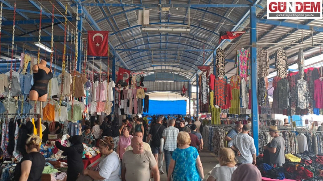 Ulus Pazarı sıcak havadan etkilenmedi