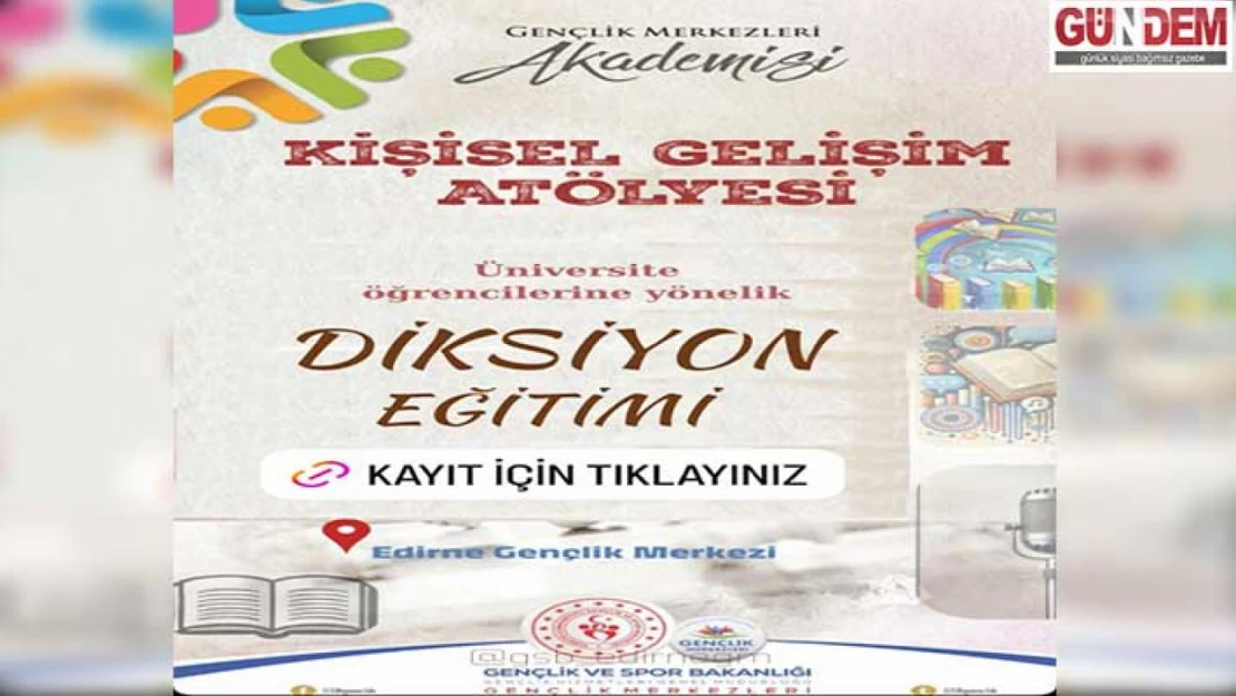 Üniversite Öğrencilerine Diksiyon Eğitimi Düzenlenecek