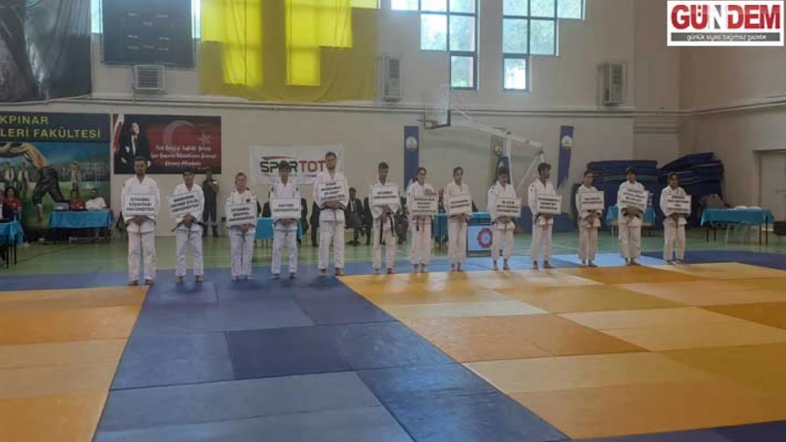 Üniversiteler arası judo şampiyonası başladı
