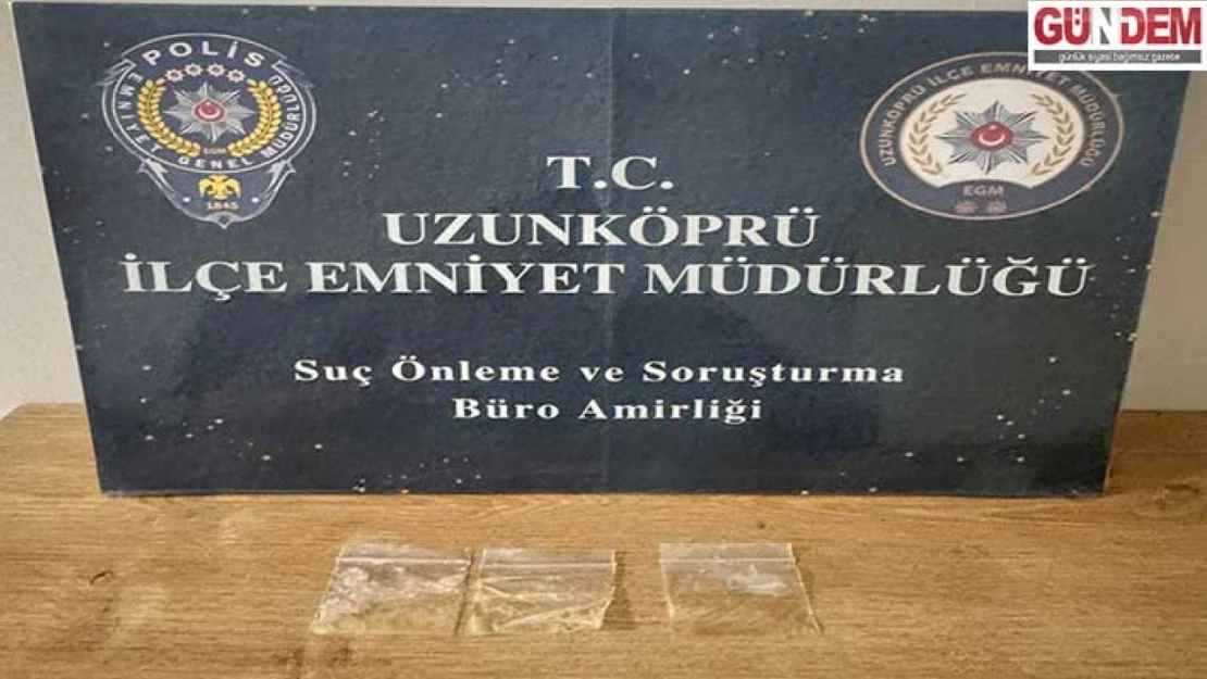 Uzunköprü'de sentetik uyuşturucuya geçit yok