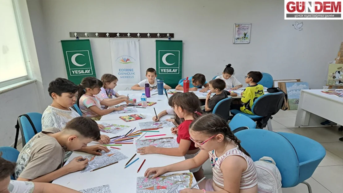 Yeşilay'dan yaz okulu etkinliği