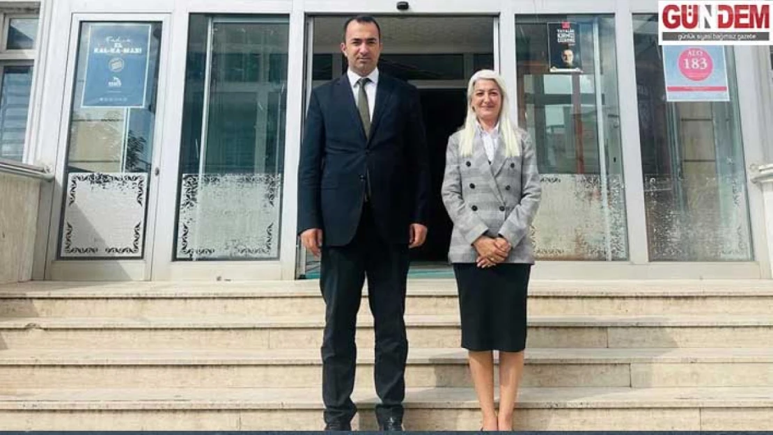 Yılmaz, İpsala Milli Eğitim Müdürü Uyanık'ı ziyaret etti