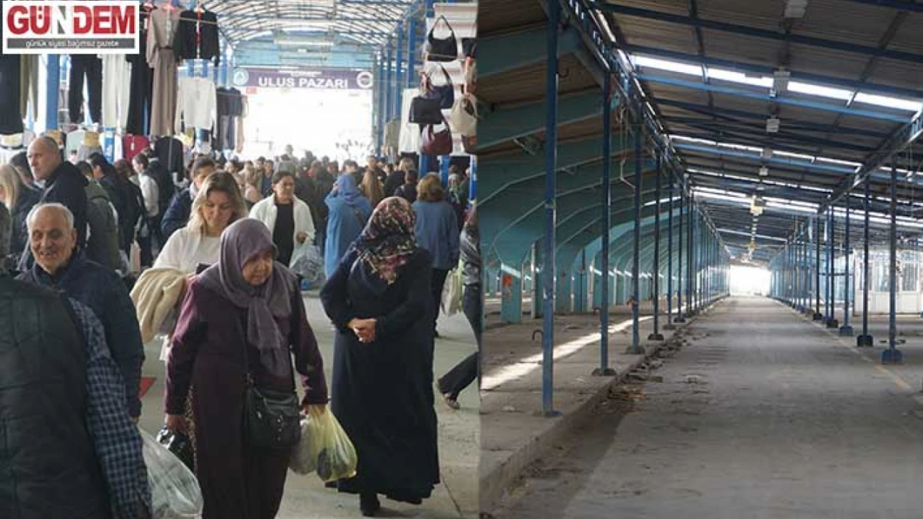 Belediye sadece pazarı değil esnafı da bitirdi