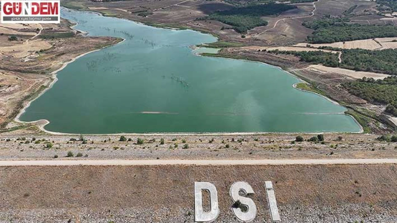 Çakmak Barajı'nda su seviyesi hızla yükseldi