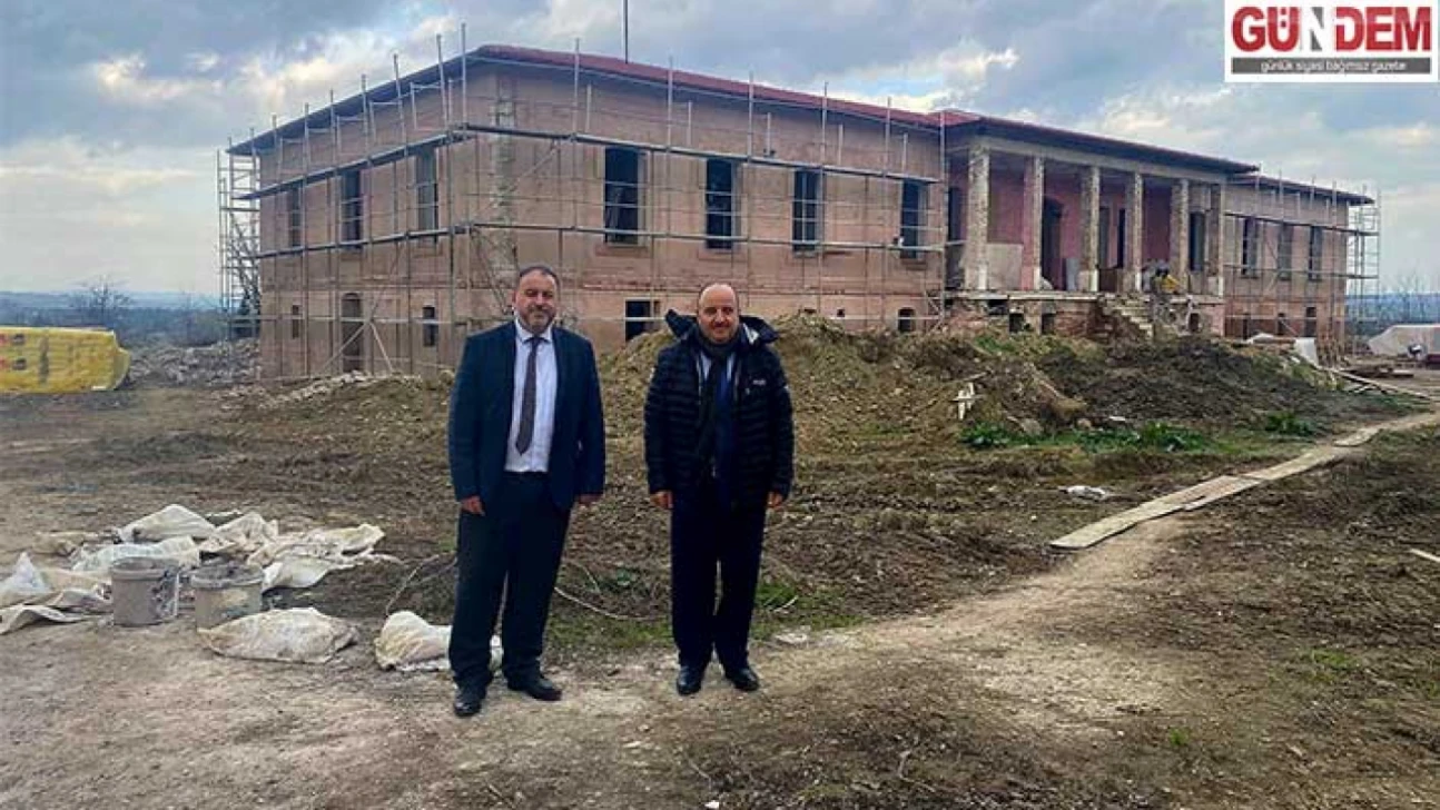 Dini İhtisas Merkezi'nin Ek Binasında Dönüşüm Çalışmaları Devam Ediyor