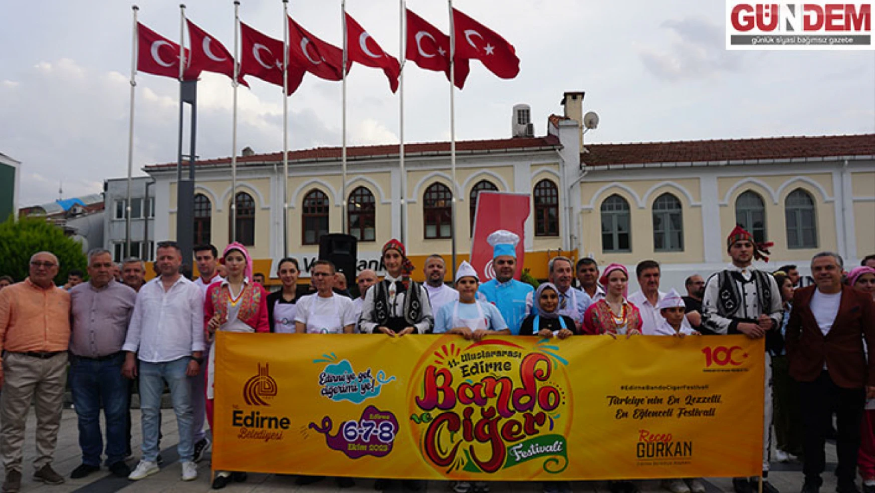 11.Uluslararası Edirne Bando Ve Ciğer Festivali başladı