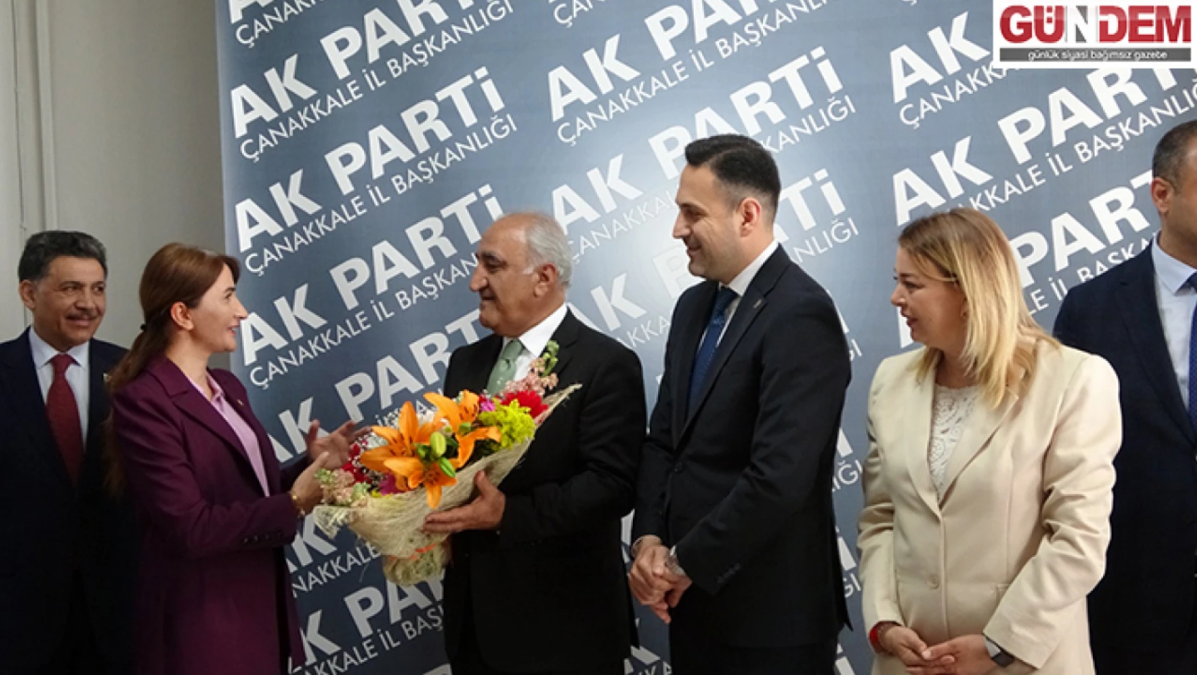 Azerbaycanlı heyetten AK Parti Çanakkale İl Başkanlığı'na ziyaret