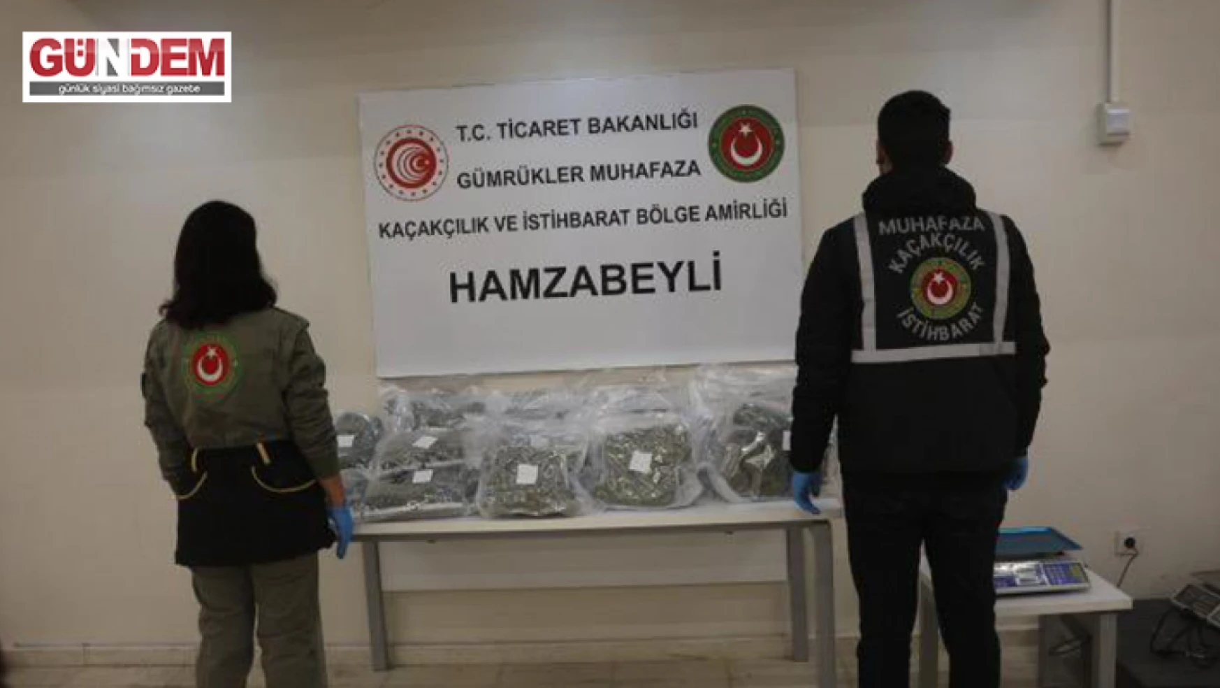Edirne'de 576 kilo 471 gram uyuşturucu ele geçirildi
