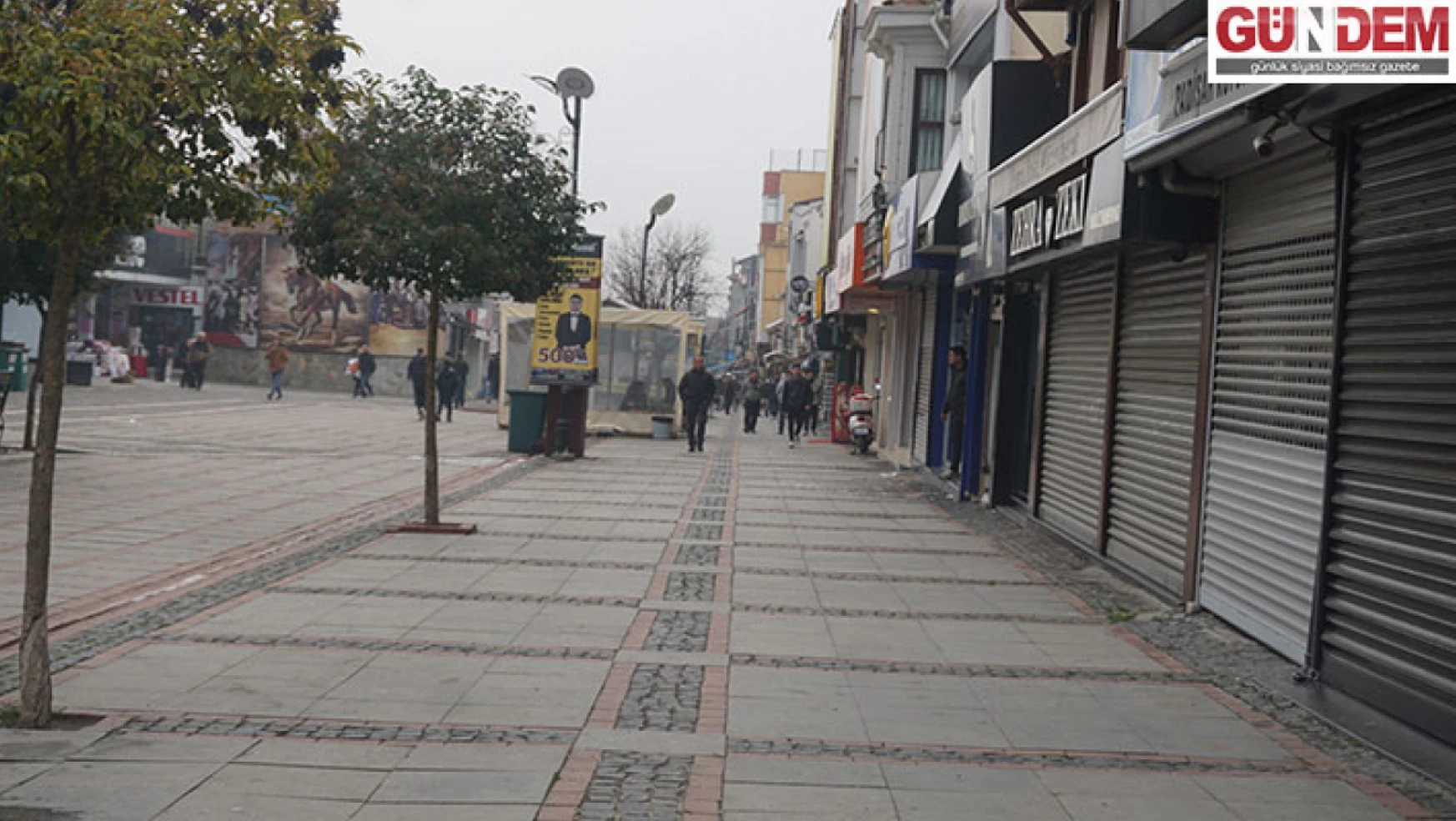 Edirne'de cadde ve sokaklar boş kaldı