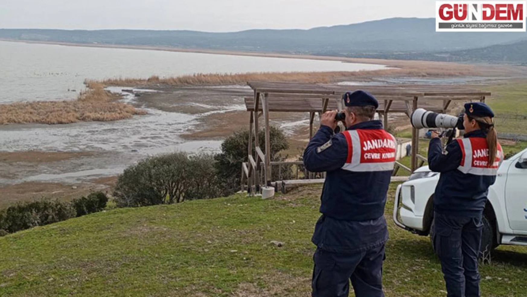 Edirne'de Gala Gölü Milli Parkı'nda kuş gözlemi yapıldı