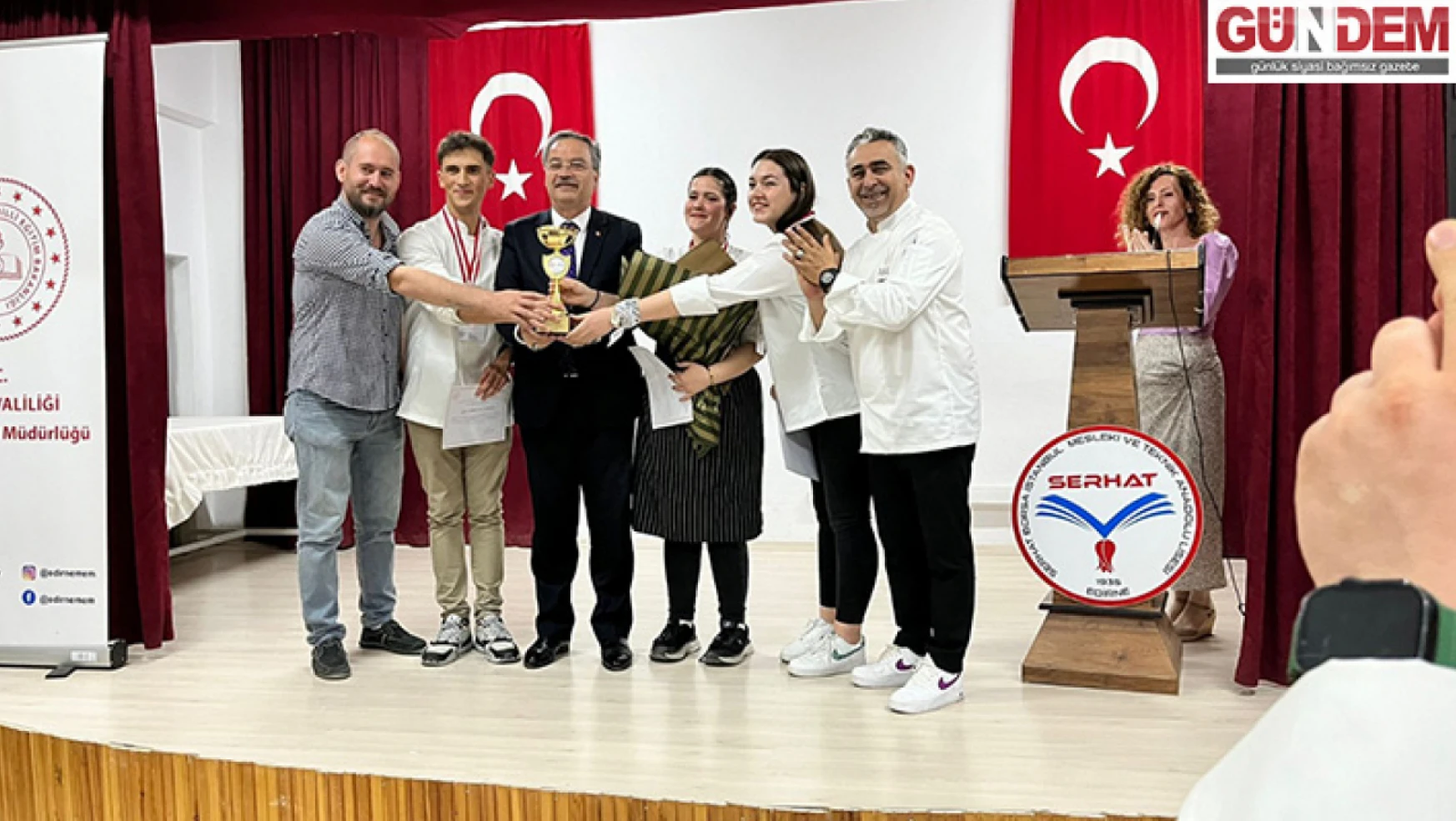 Edirne'de 'Gastronomi ve Yemek' Yarışması düzenlendi