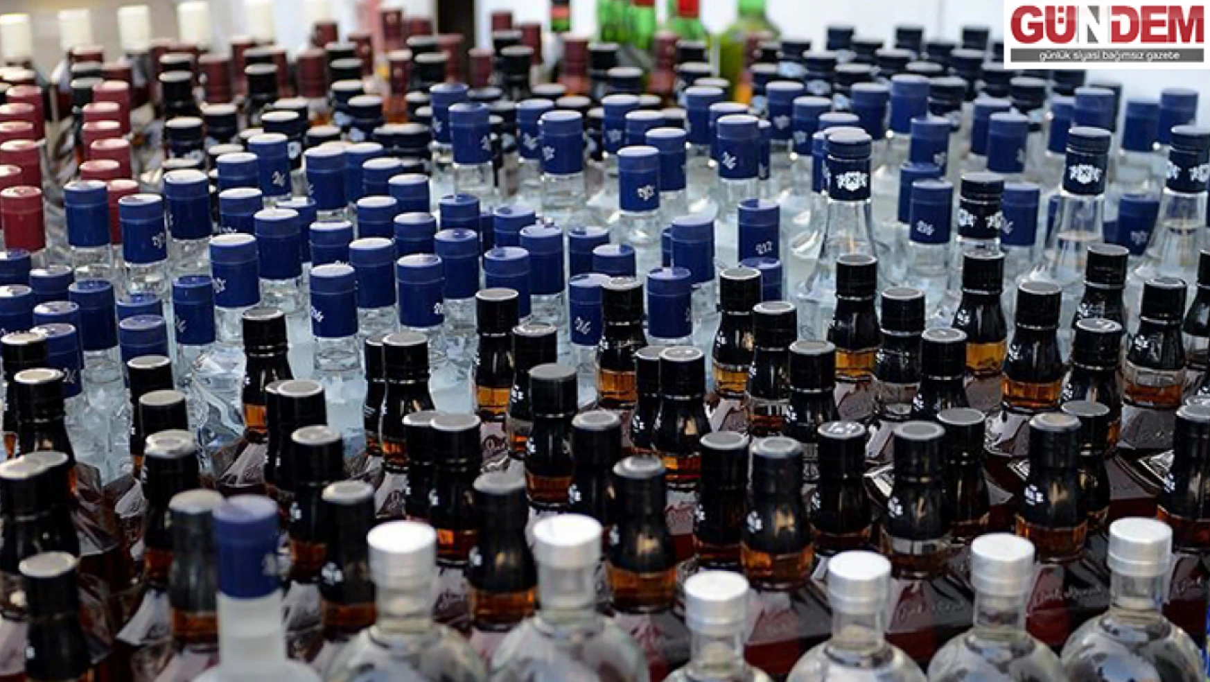 Edirne'de gümrük kaçağı 54 şişe içki ele geçirildi