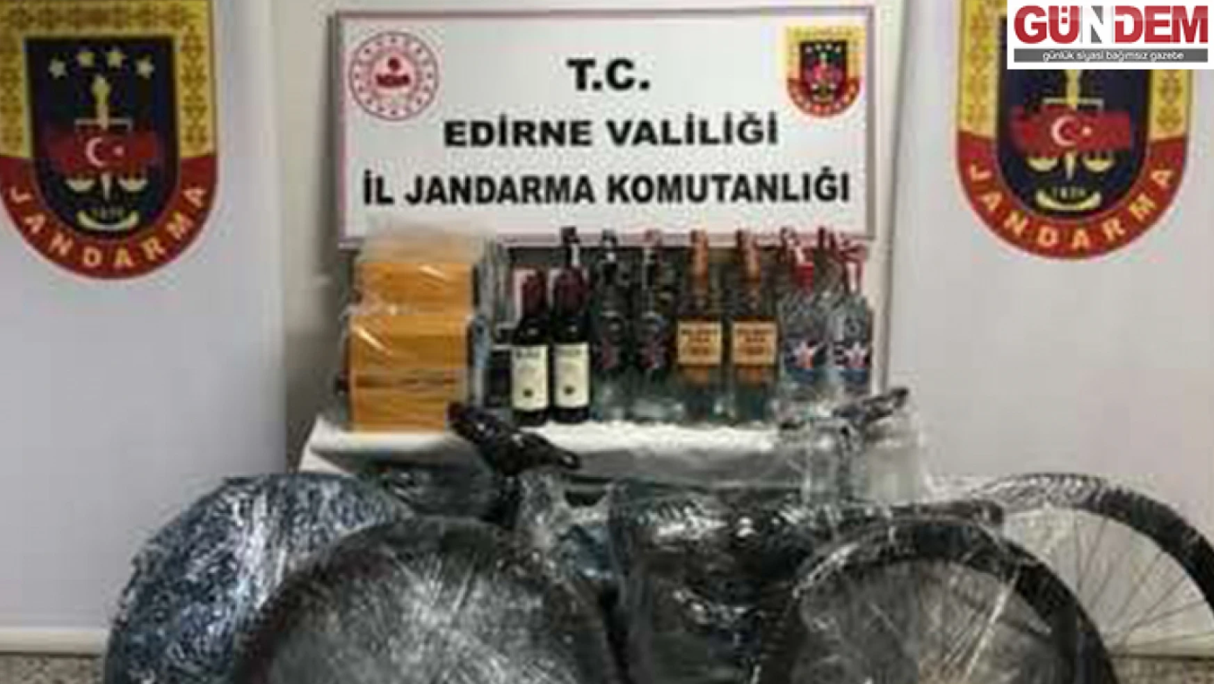 Edirne'de kaçakçılık operasyonunda 7 şüpheli yakalandı
