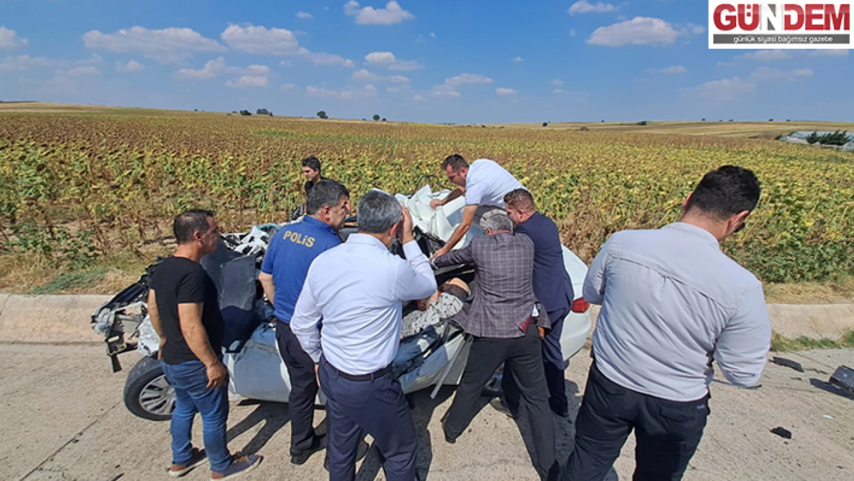 Edirne'de Korkunç Kaza, 1 Polis Memuru Hayatını Kaybetti