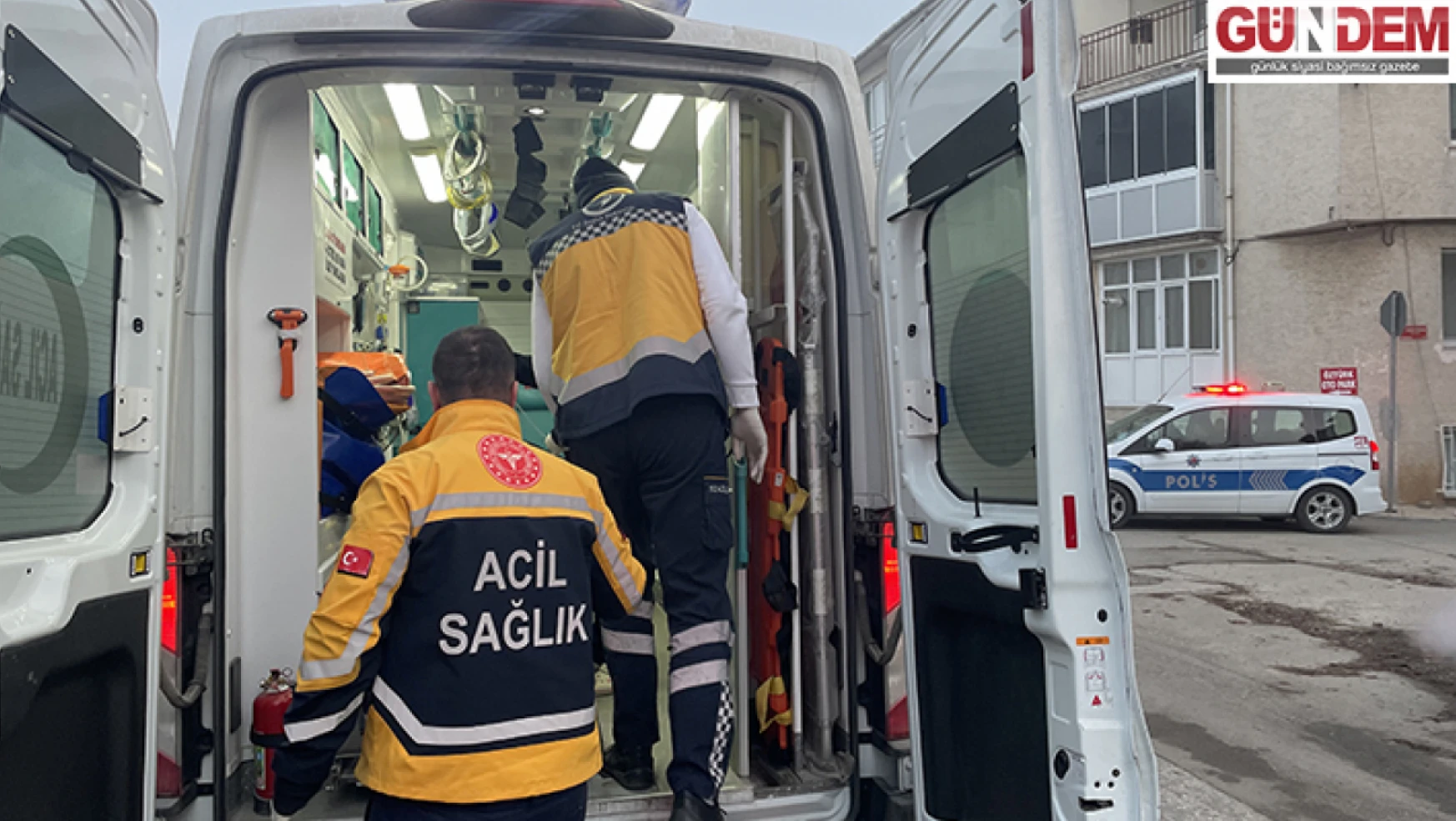 Edirne'de otomobilin çarptığı yaya yaralandı