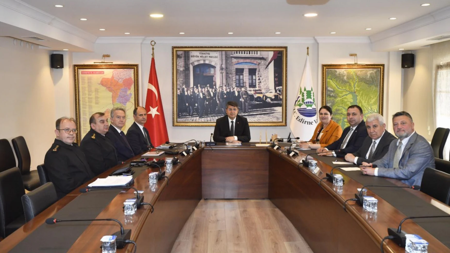 Edirne'de 'Seçim Güvenliği Toplantısı' yapıldı
