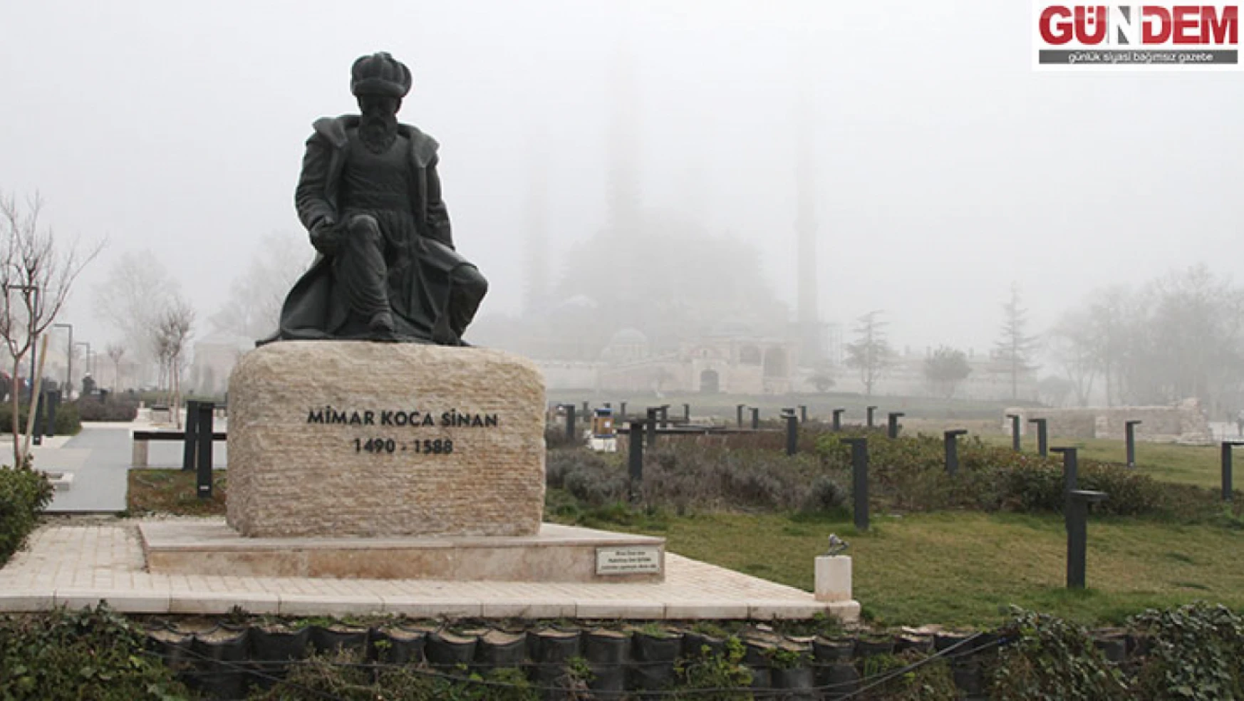 Edirne'de sis, görüş mesafesini düşürdü