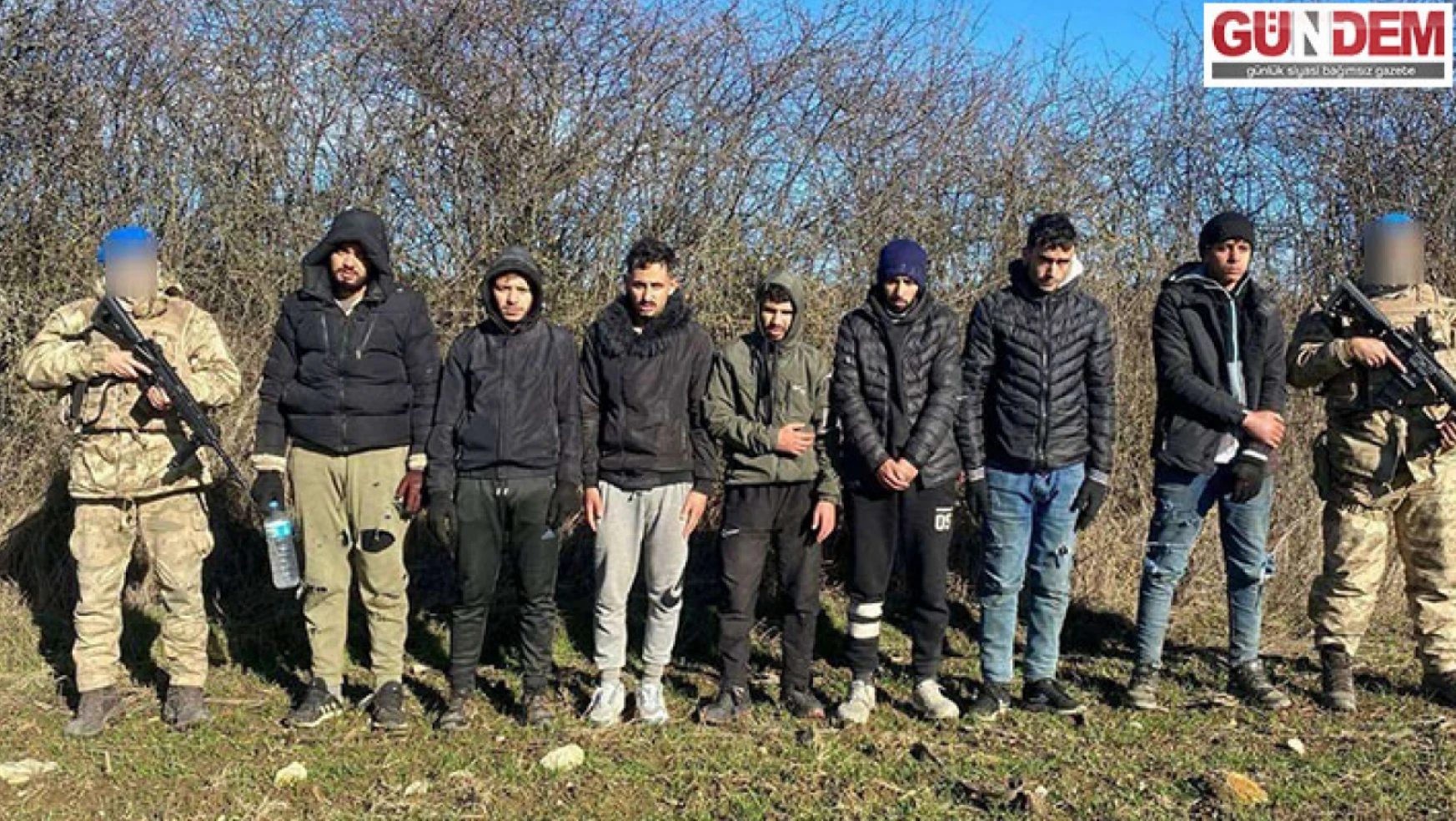 Edirne'de son 1 hafta içerisinde 294 göçmen yakalandı            
