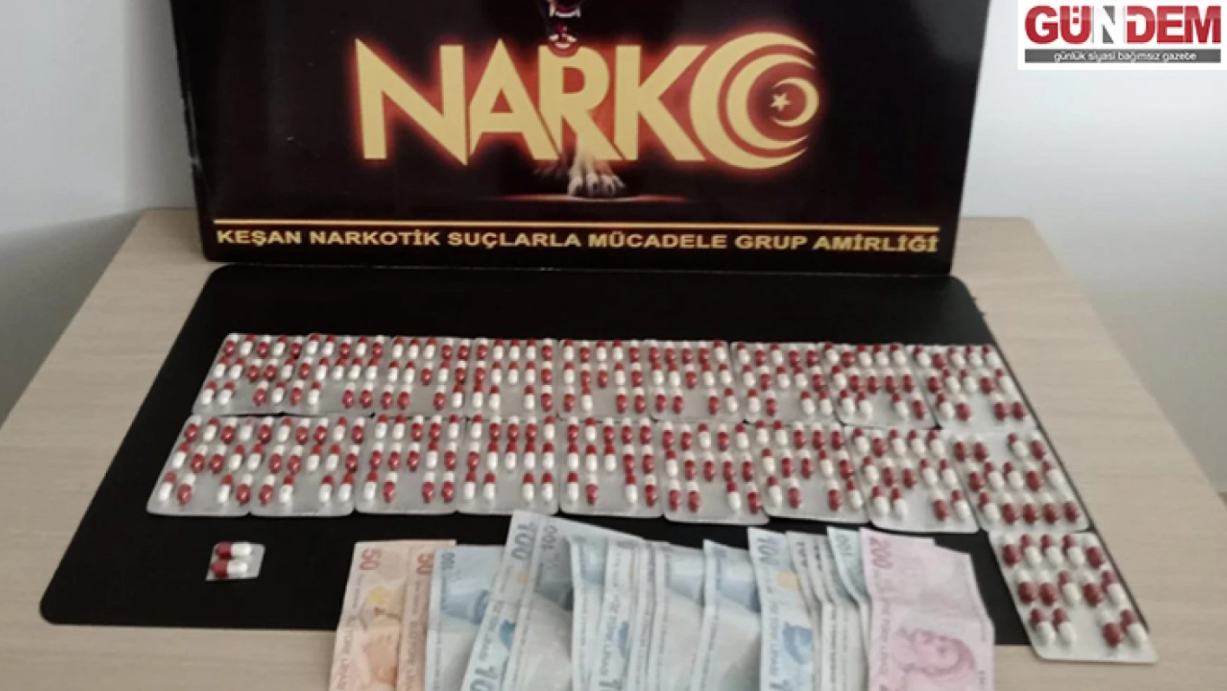 Edirne'de uyuşturucu operasyonunda yakalanan 2 şüpheli gözaltına alındı