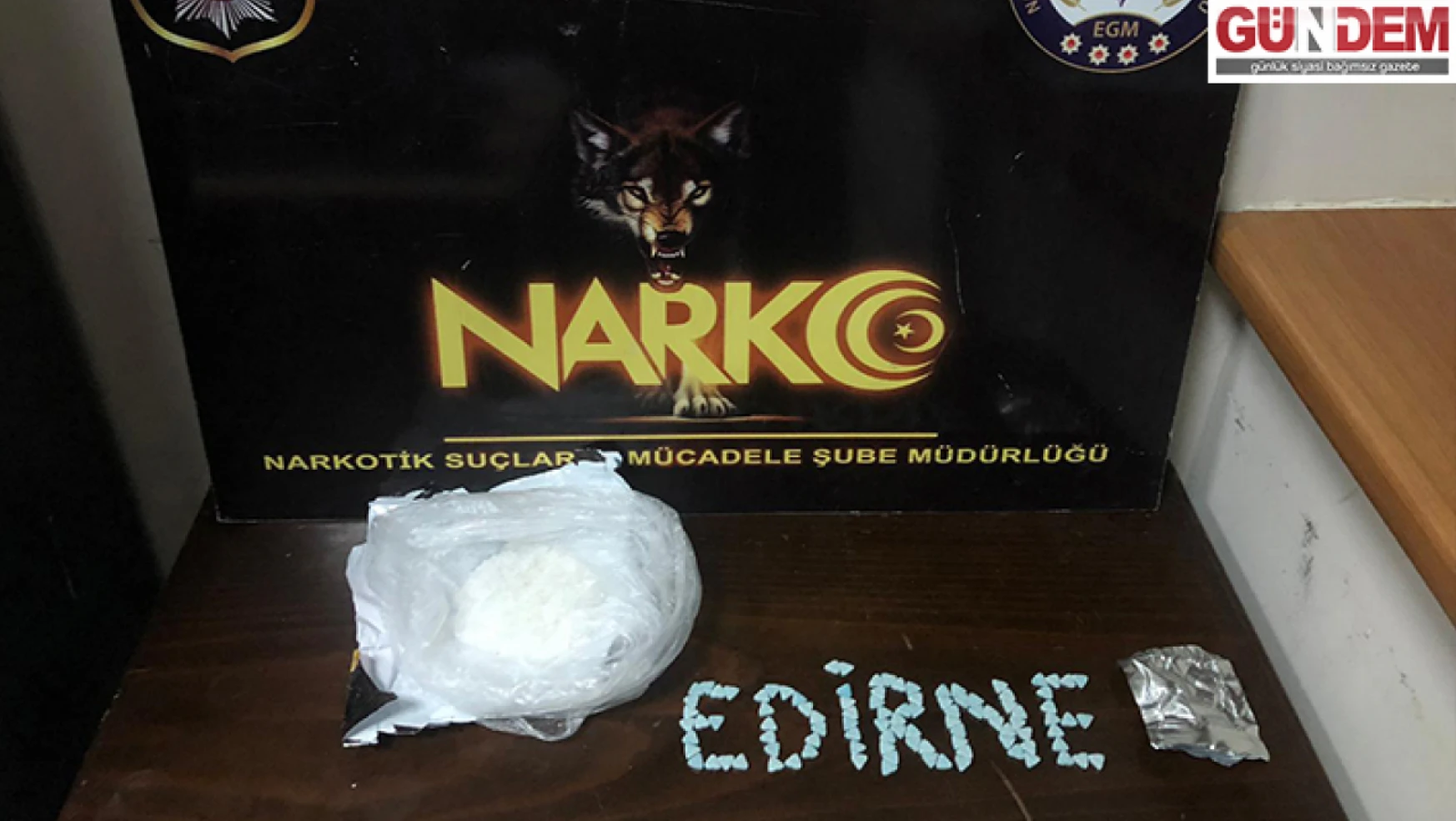 Edirne'de uyuşturucu ele geçirilen araçtaki 2 zanlı tutuklandı