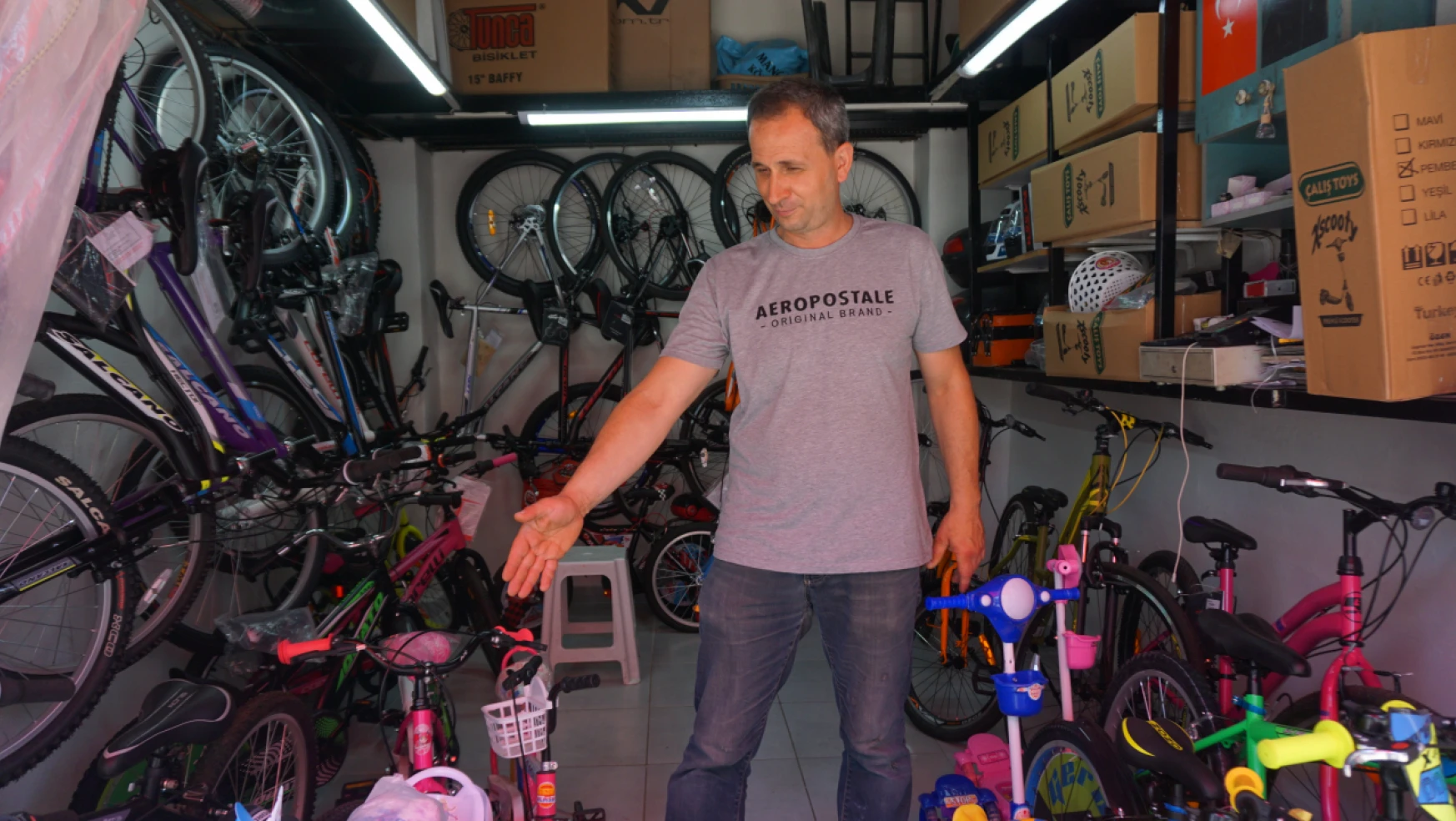 Edirne'de Yaz Mevsimiyle Birlikte Bisiklet Satışları Artıyor