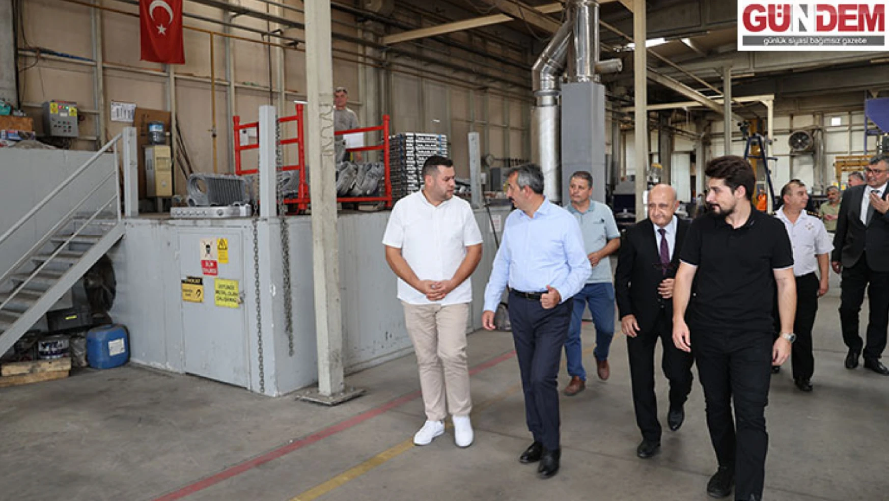 Edirne Valisi Sezer OSB'yi ziyaret etti