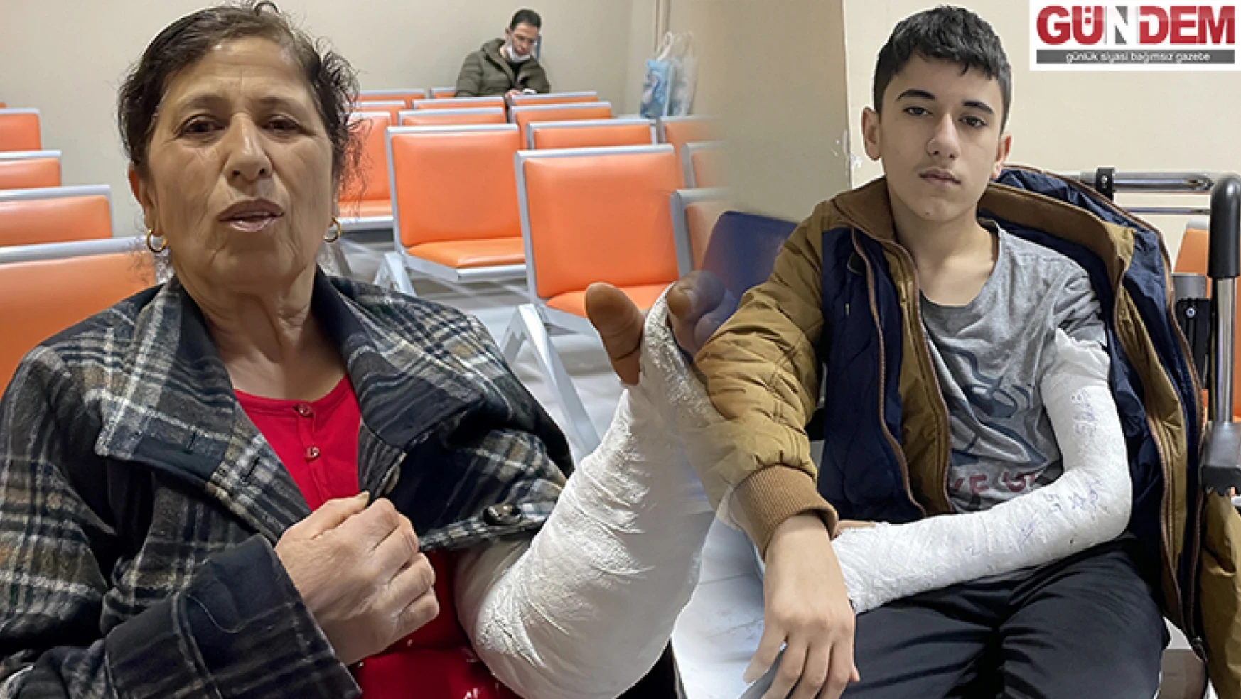 Edirne'ye gelen depremzedeler kentteki hastanelerde tedavi görüyor