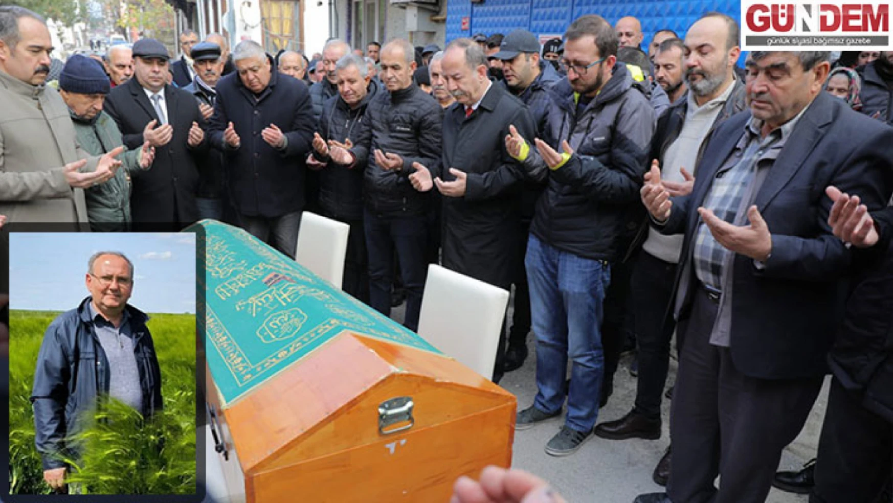 Edirneli esnaf Varel'in cenazesi toprağa verildi