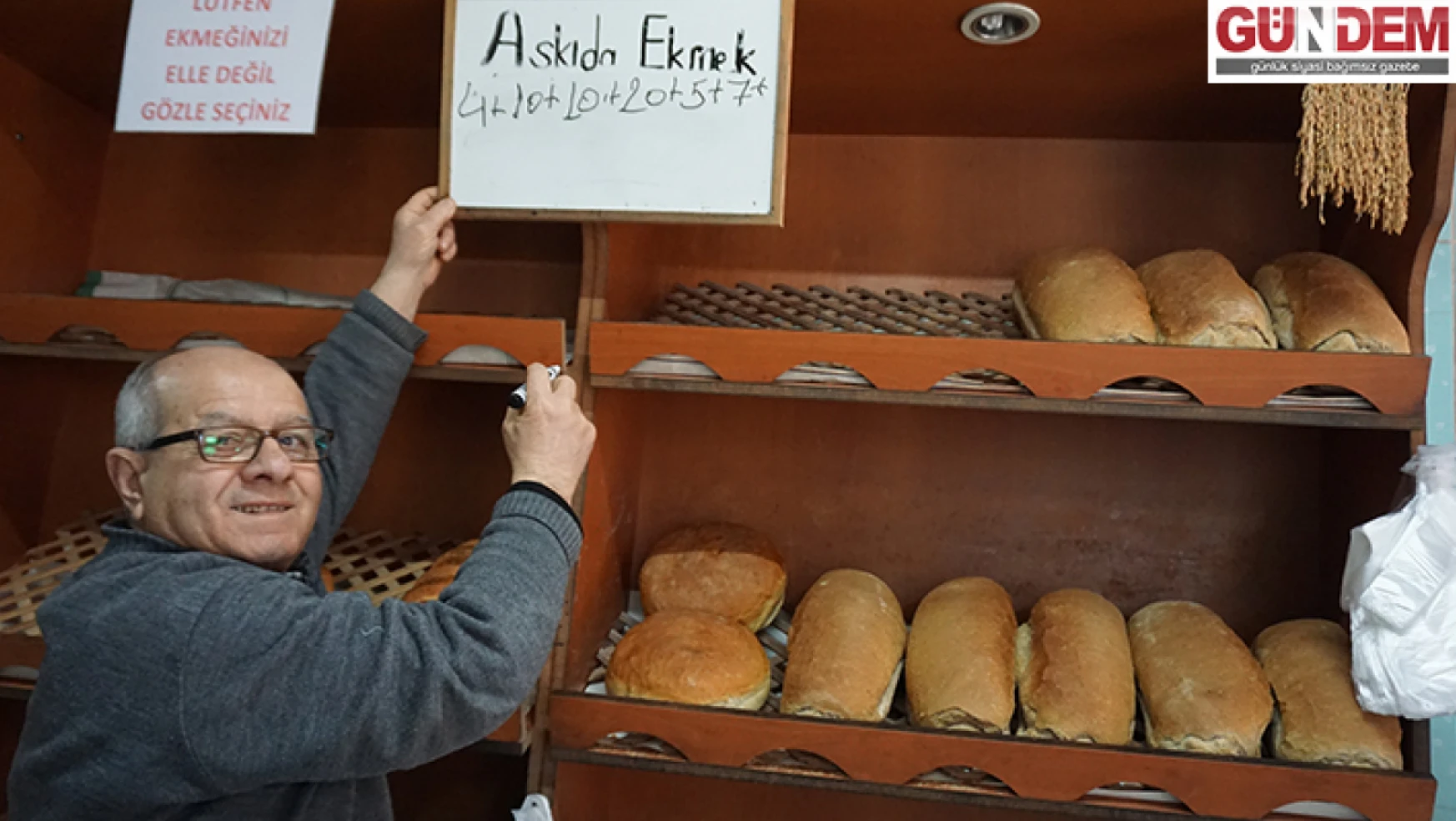 Geçmişe uzanan 'Askıda Ekmek' geleneği devam ediyor