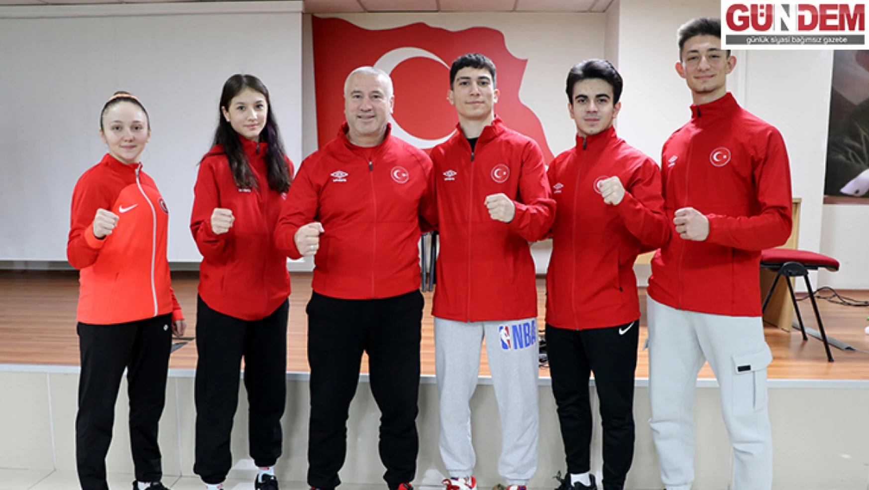 Genç milli karateciler, 3-5 Şubat'taki Avrupa Şampiyonası hazırlıklarını tamamladı