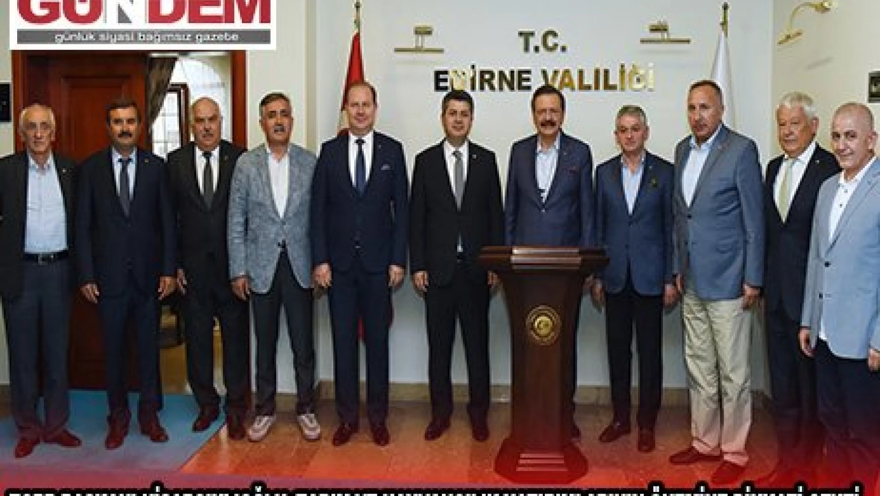 TOBB Başkanı Hisarcıklıoğlu, tarım ve hayvancılık yatırımlarının önemine dikkati çekti