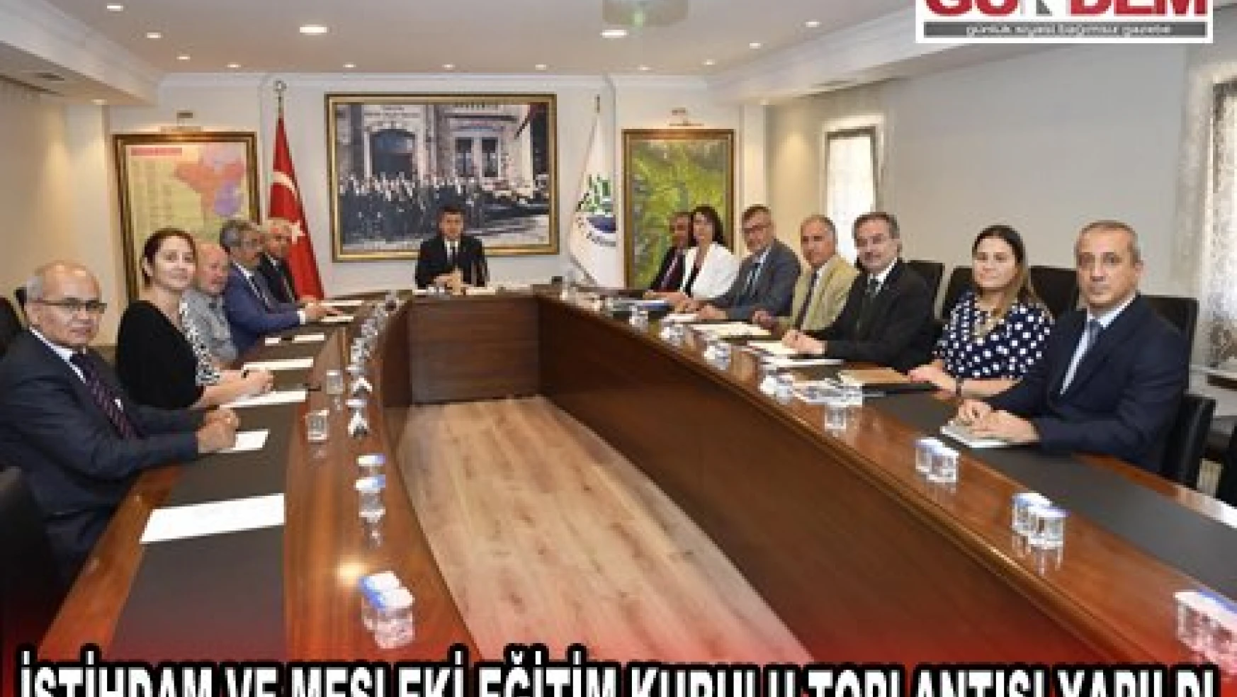 Edirne İstihdam ve Mesleki Eğitim Kurulu Toplantısı, Vali Kırbıyık başkanlığında yapıldı